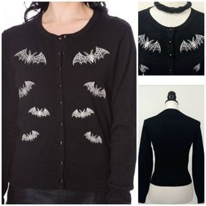 Banned Apparel Lace Bats Cardigan 